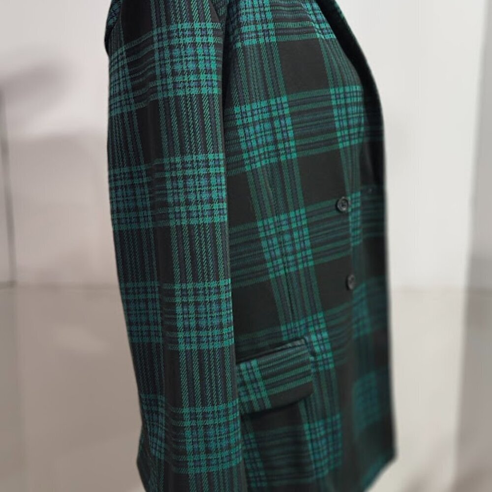 Free Assembly Black and Green Long Sleeved Women's Blazer XXL (18 ) - Picture 2 of 8